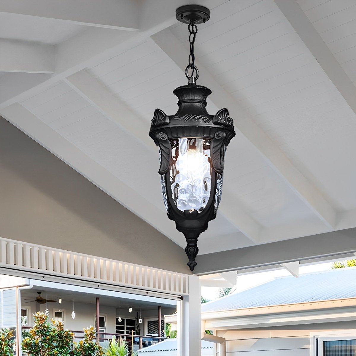 Outdoor Pendant Light Waterproof Rustic Hanging Lantern Flyachilles — free download