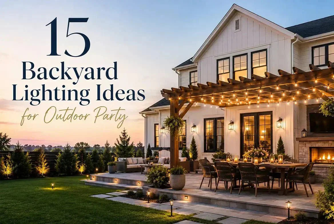 15 Backyard Lighting Ideas for a Party - Flyachilles