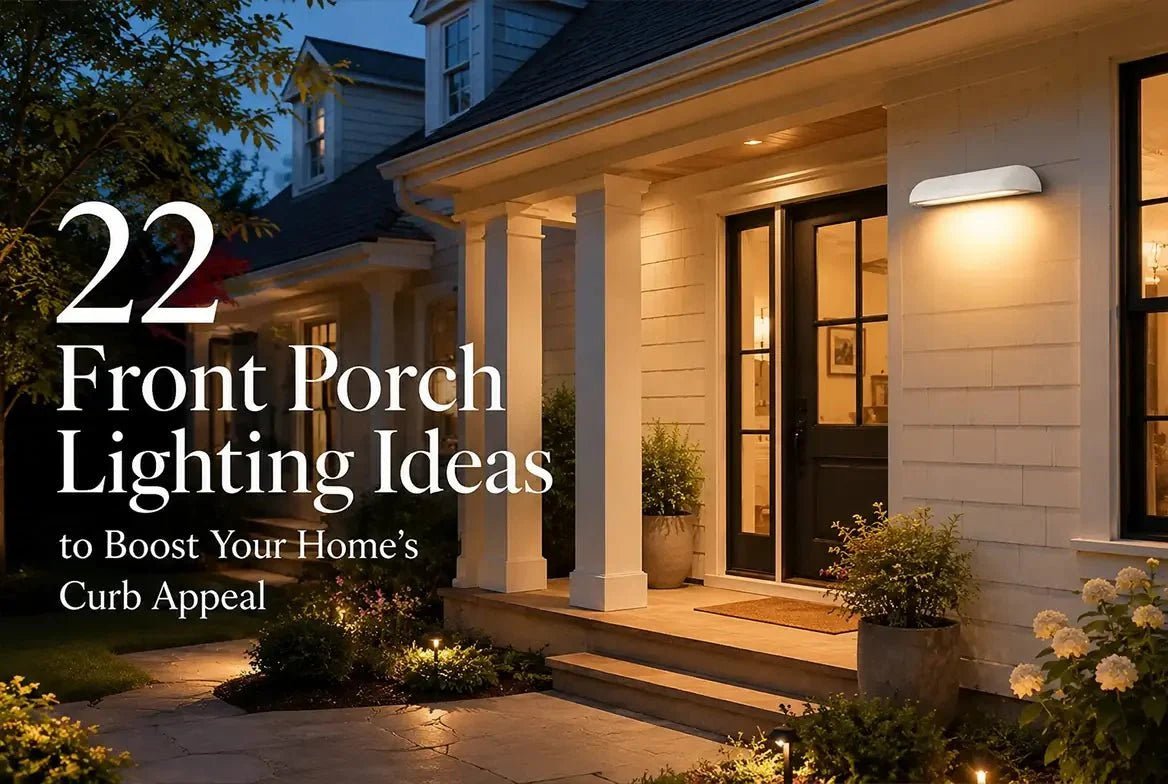 22 Front Porch Lighting Ideas to Boost Your Home’s Curb Appeal - Flyachilles