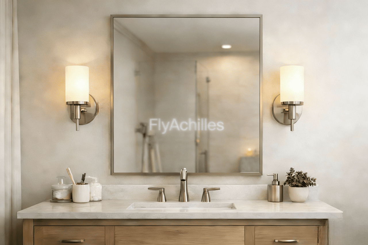 How High to Install Bathroom Wall Sconces: Standard Heights & Pro Tips - Flyachilles
