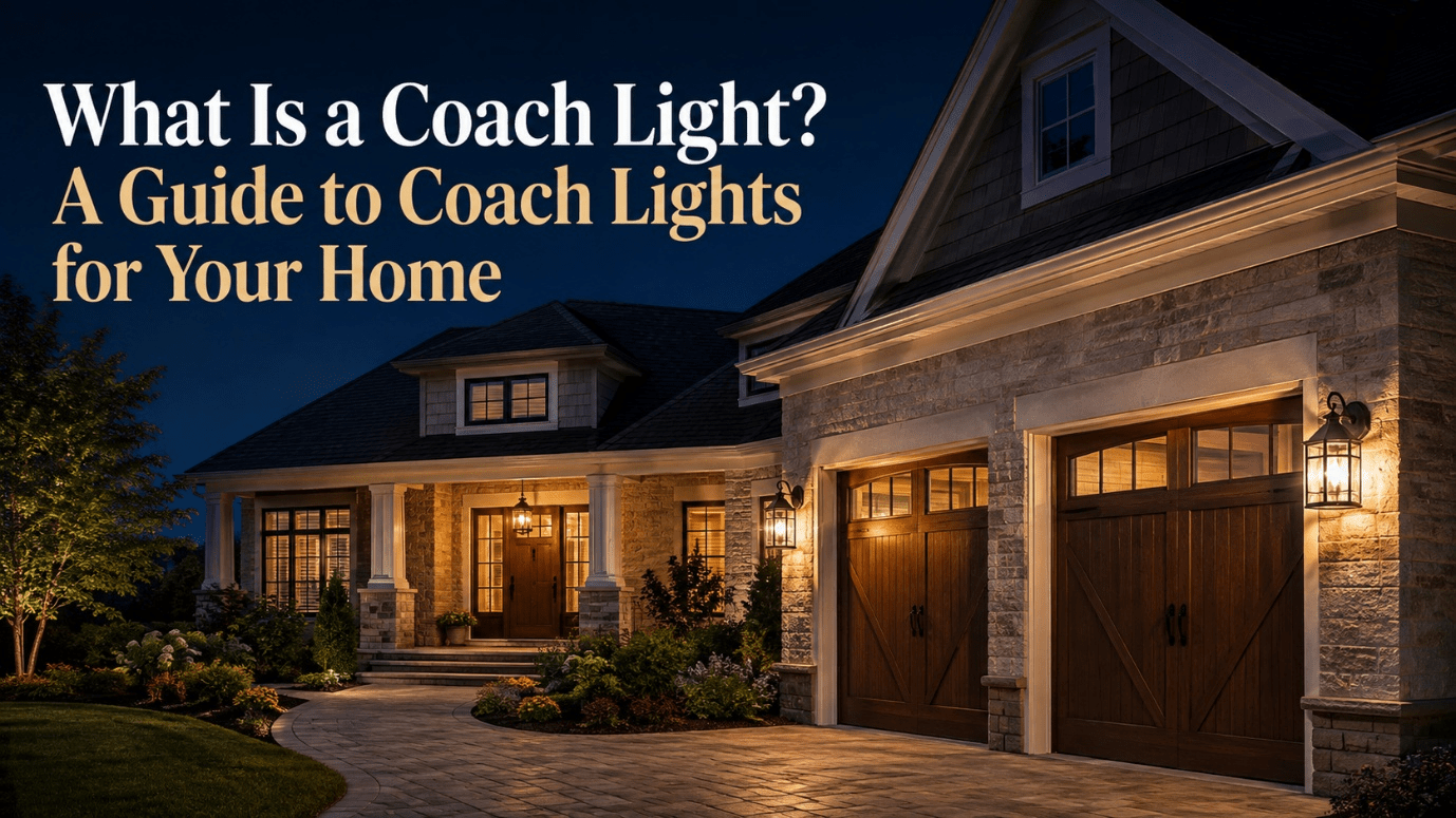 What Is a Coach Light? A Guide to Coach Lights for Your Home - Flyachilles