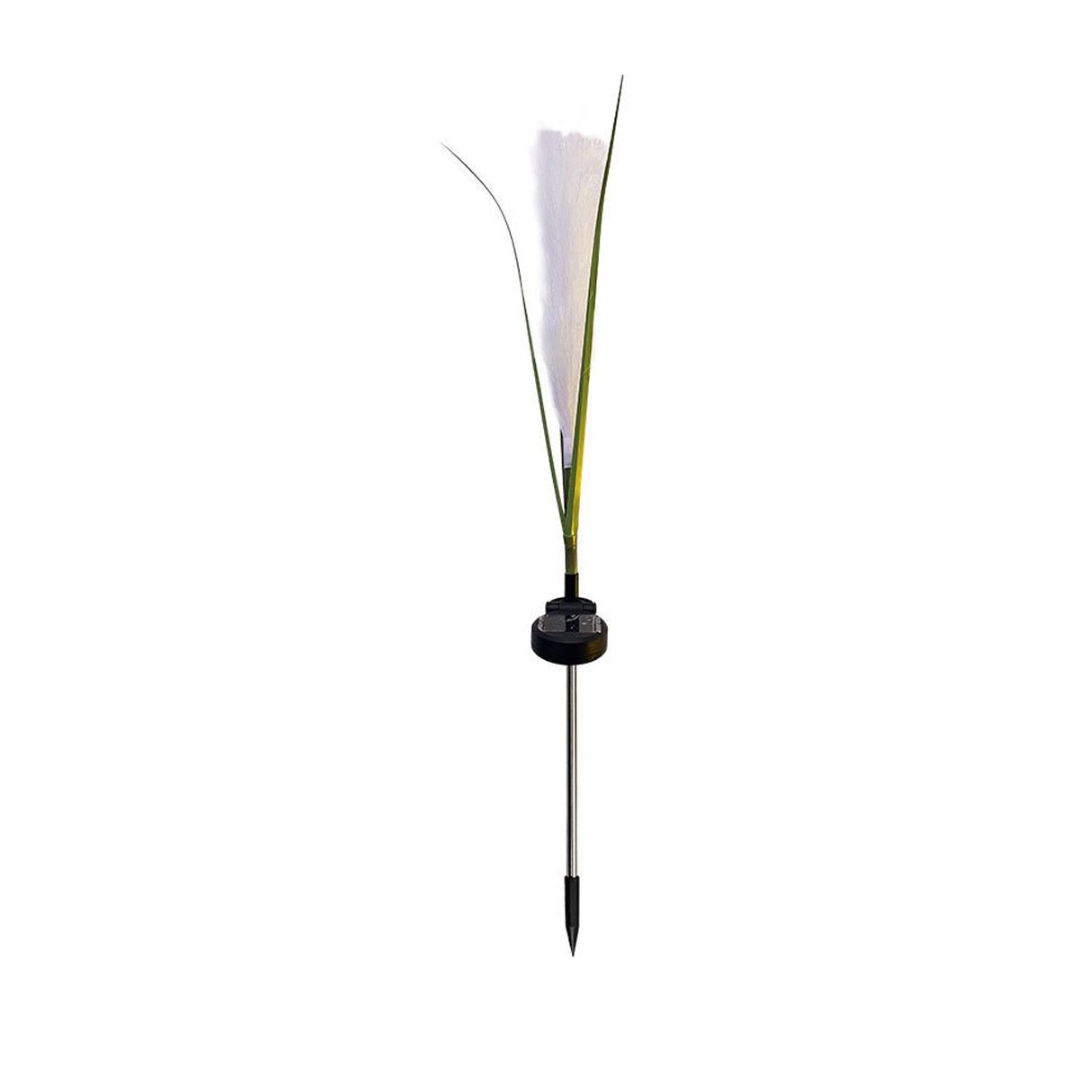 10pcs Solar Waterproof Simulated Reed Fiber Optic Outdoor Lawn Lights - Flyachilles
