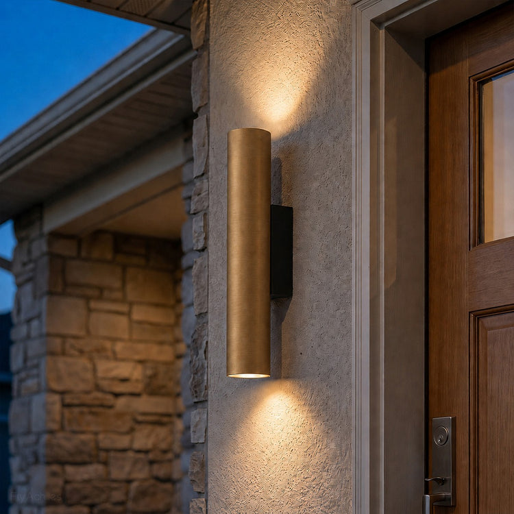 Waterproof Cylinder Up and Down Outdoor Wall Light