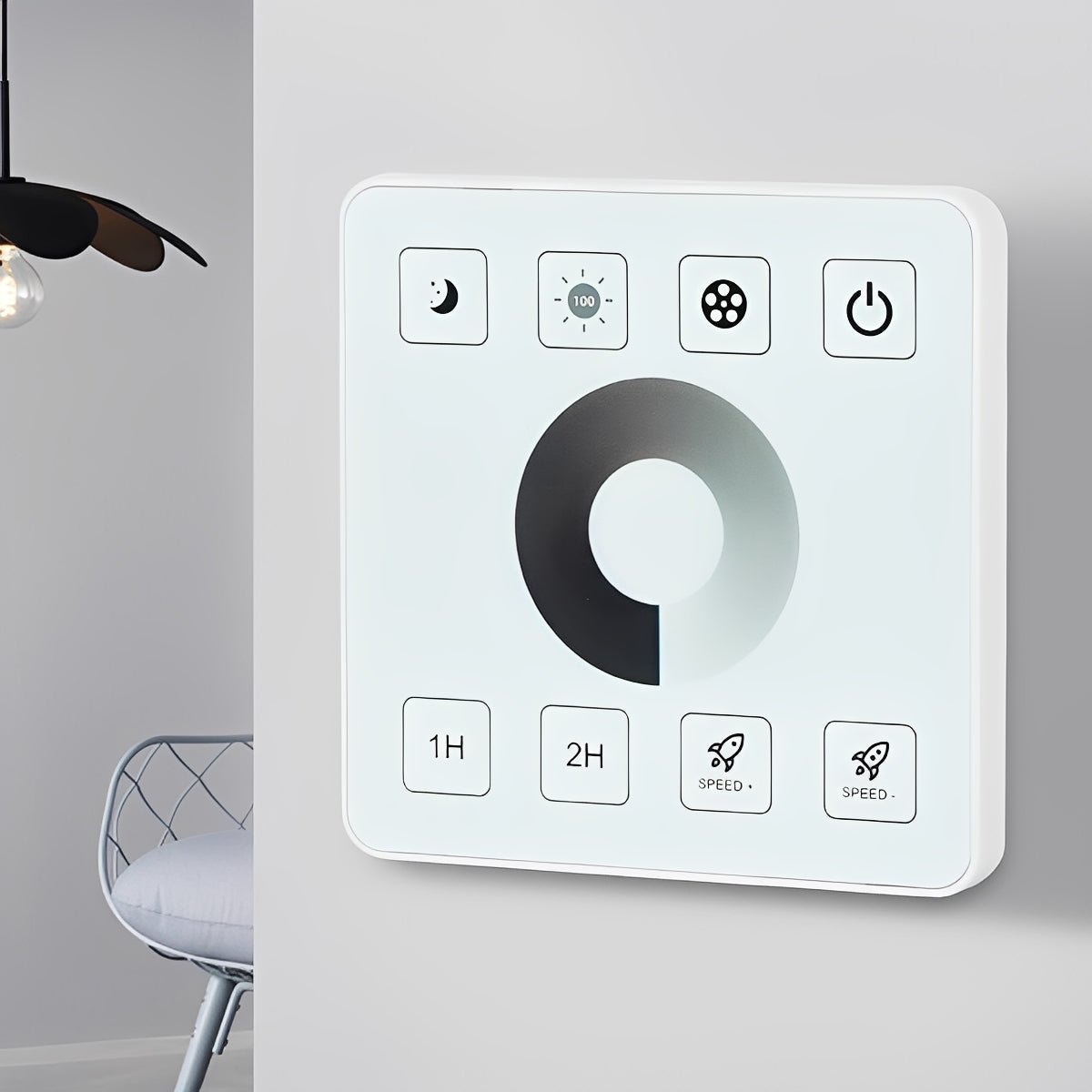 12/24V 10A LED Light Dimmer Wall Switch Controller For LED Flexible Linear Light - Flyachilles