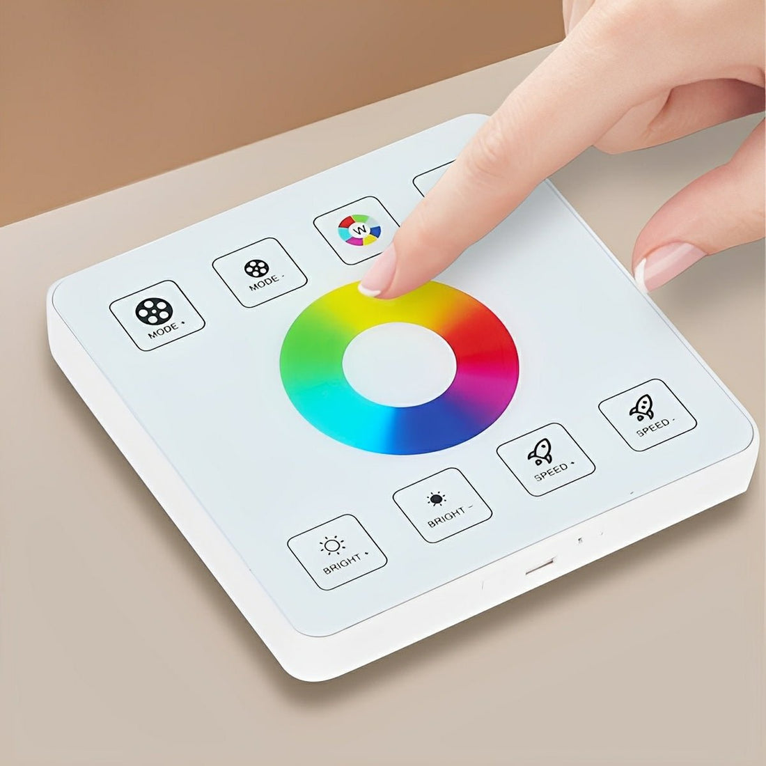 12/24V 10A LED Light Dimmer Wall Switch Controller For LED Flexible Linear Light - Flyachilles