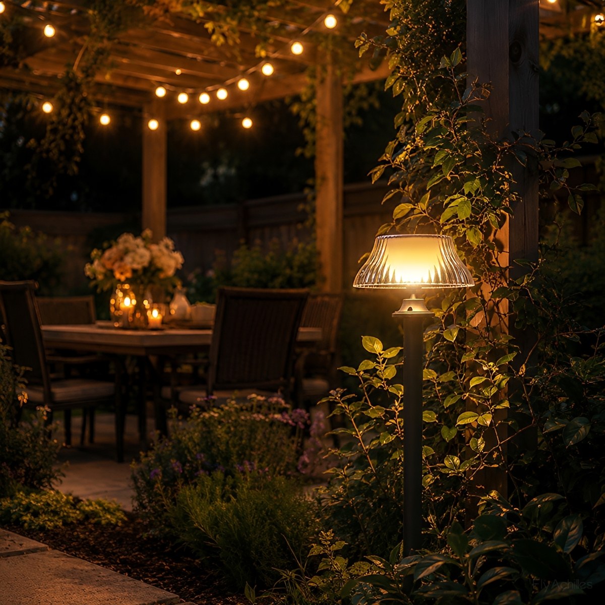 Waterproof Solar Mushroom Shade Outdoor Pathway Light