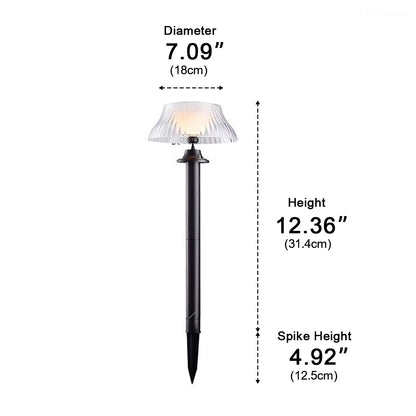 Waterproof Solar Mushroom Shade Outdoor Pathway Light