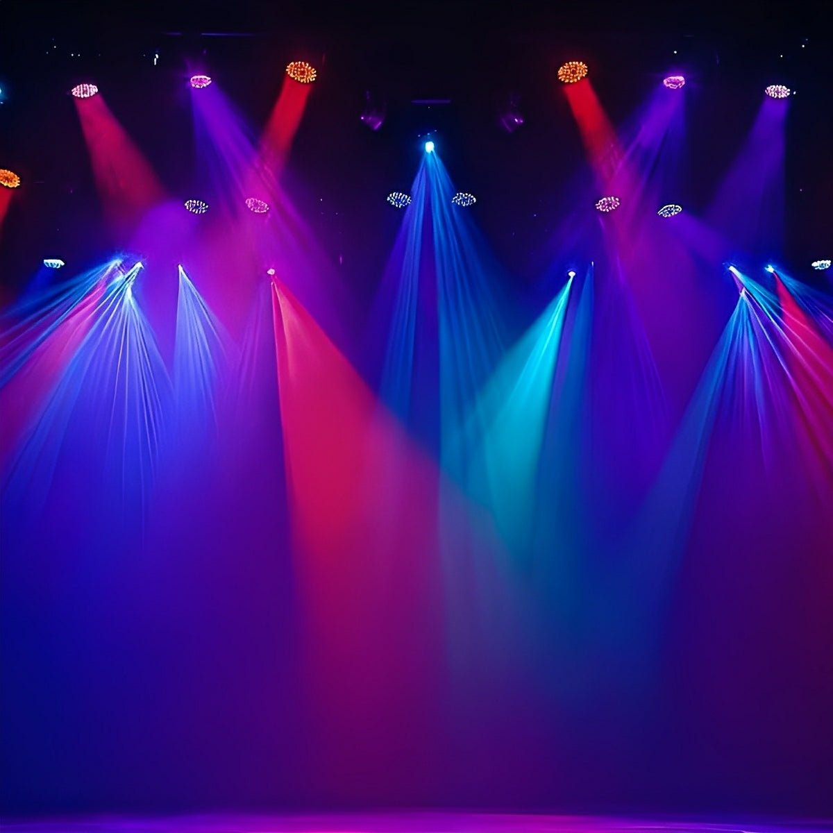 162W 54 LED Beam Spot Light Special Effects Lighting - Flyachilles