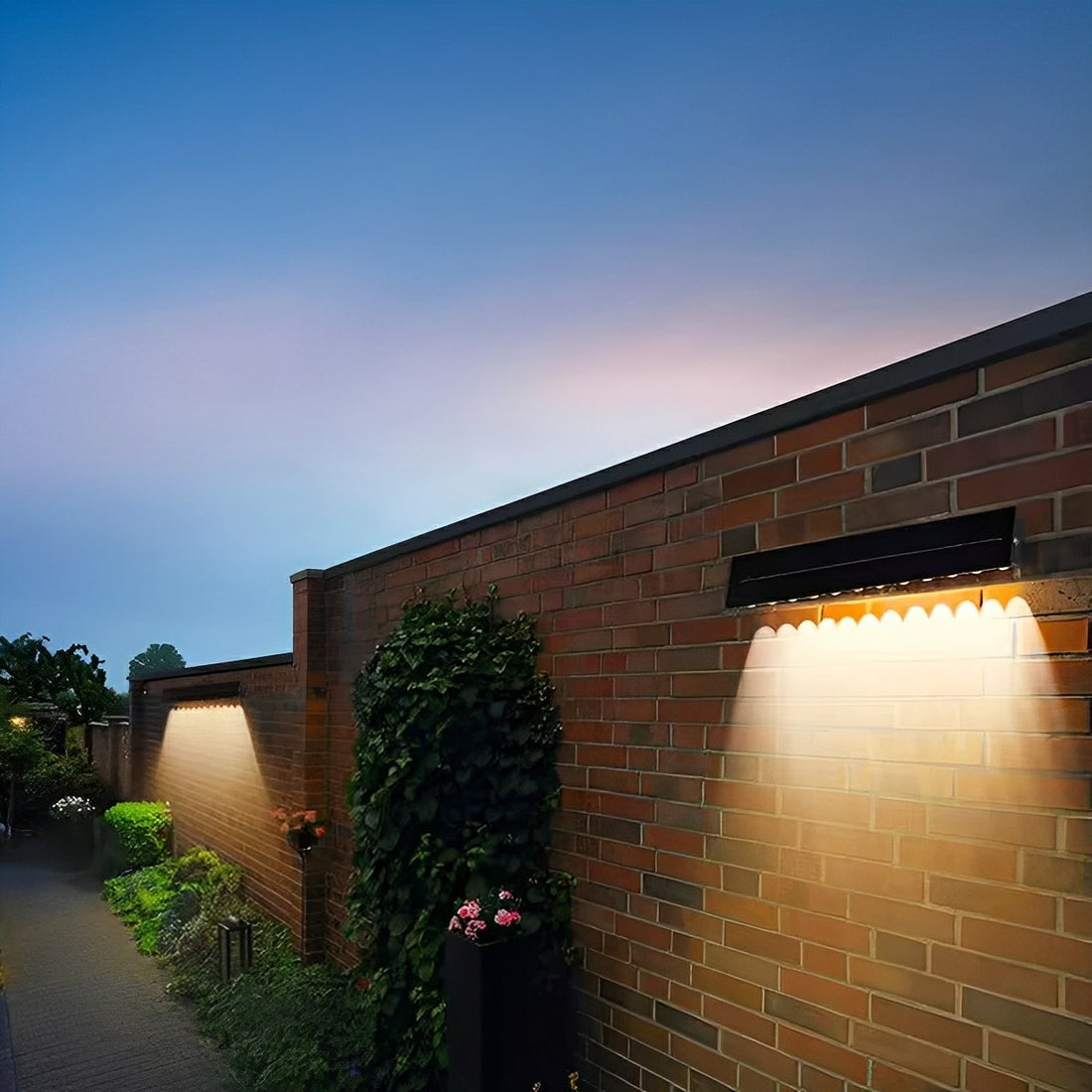 Solar Waterproof Modern Down LED Outdoor Wall Washer Light
