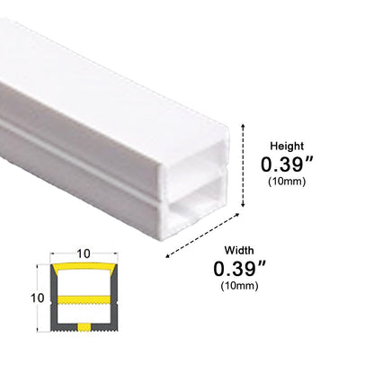 24V Waterproof Outdoor Recessed LED Flexible Linear Light Stair Lighting DIY - Flyachilles