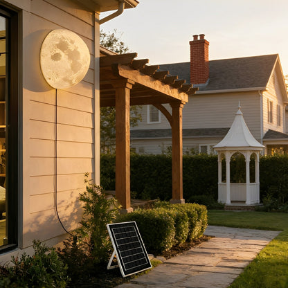 Hemisphere Moon Waterproof Outdoor Porch LED Exterior Wall Lights