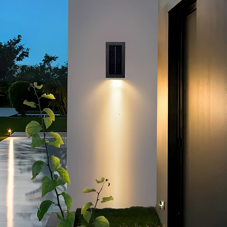 Solar Waterproof Up and Down LED Outdoor Wall Sconces - Flyachilles