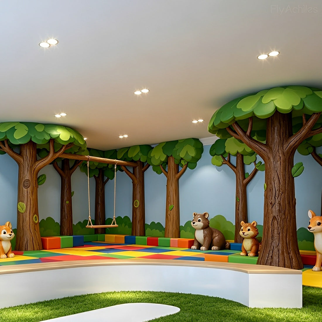 Dimmable Modern Minimalist Ceiling Downlight 2-Lights Recessed LED Spotlight - Flyachilles