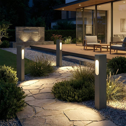 Modern Waterproof Rectangular COB Outdoor Lawn Landscape Lighting