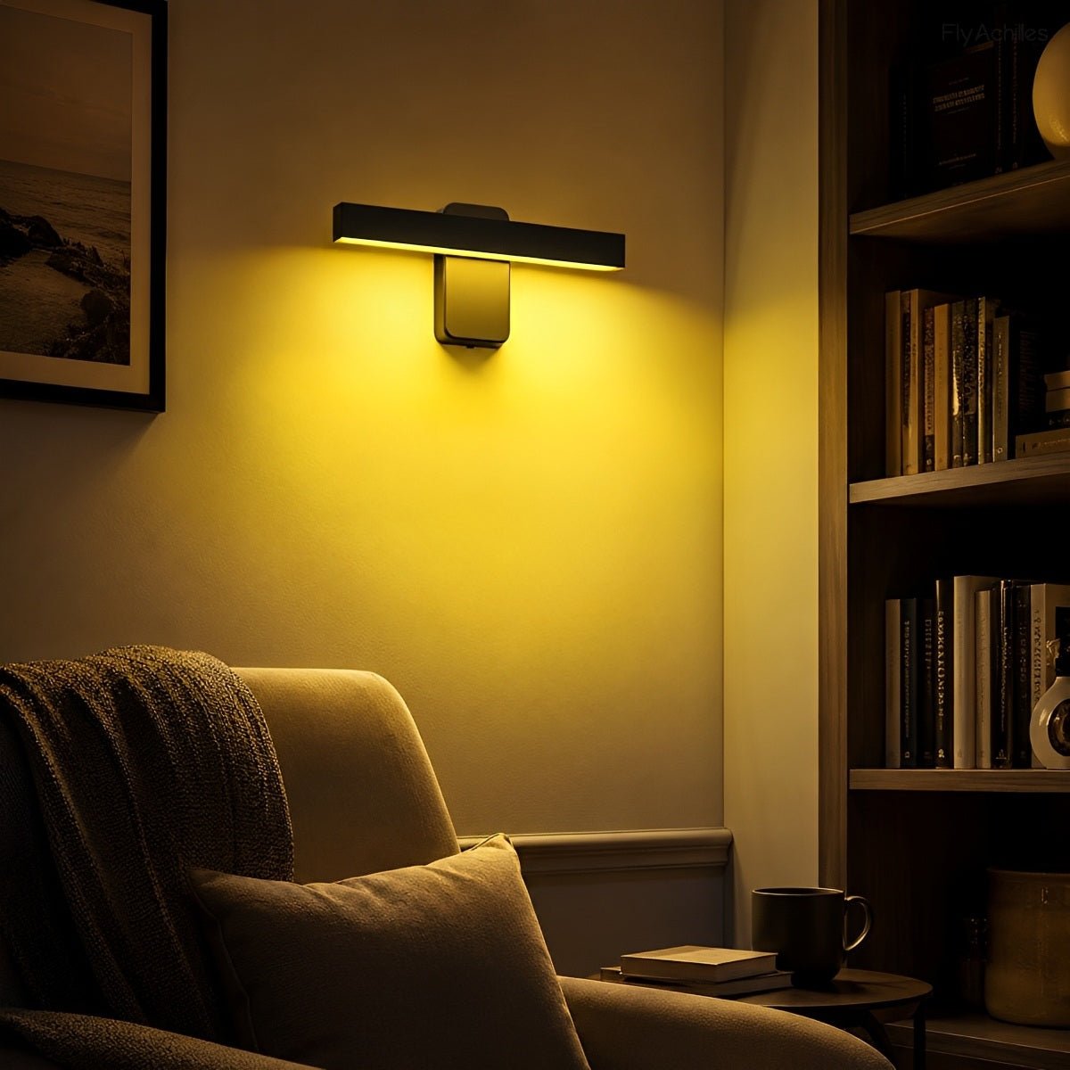 350° Rotatable RGB Linear LED Outdoor Wall Light - Flyachilles