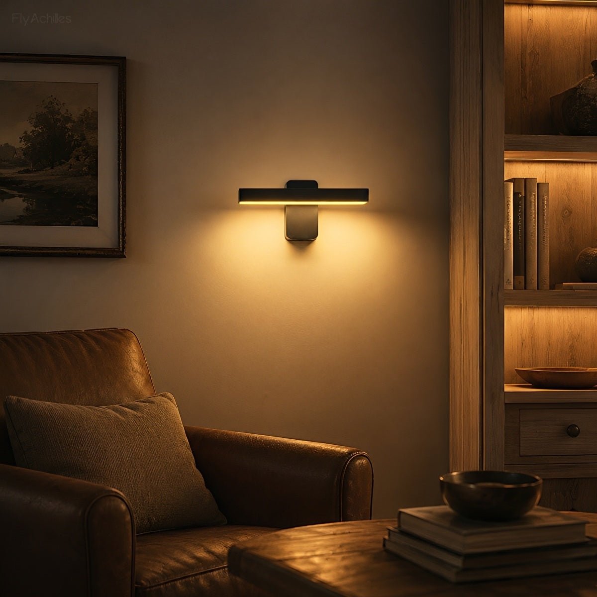 350° Rotatable RGB Linear LED Outdoor Wall Light - Flyachilles