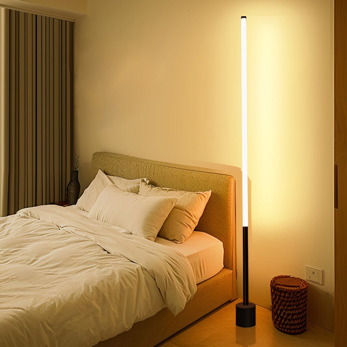 360 ° Modern Minimalist Long Strip LED Floor Lamp - Flyachilles