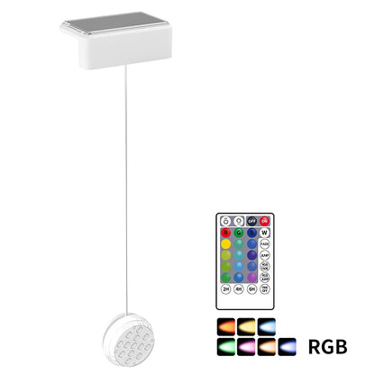 Outdoor Solar RGB Pool Light Underwater Lighting