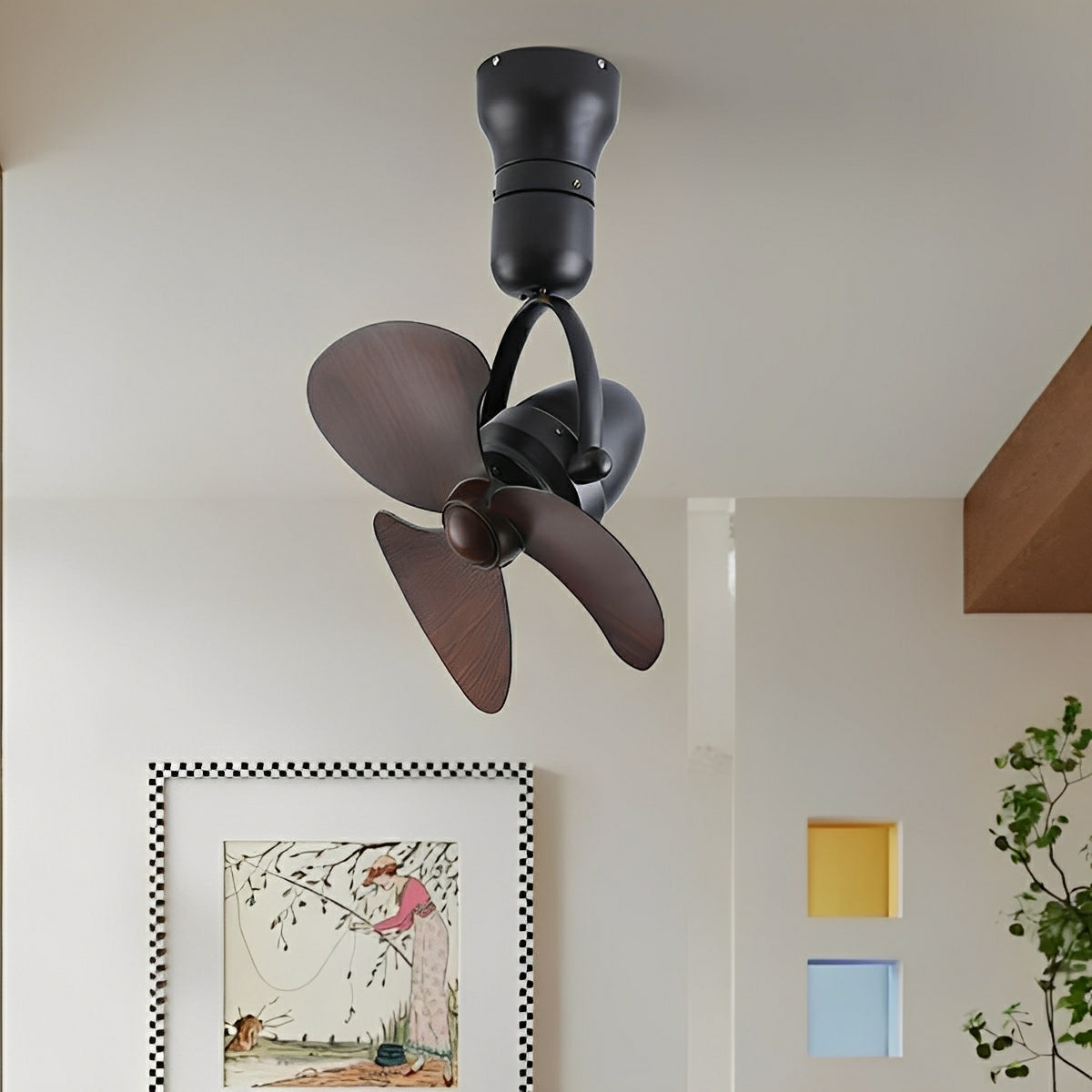 Modern Oscillating Reversible Ceiling Fan