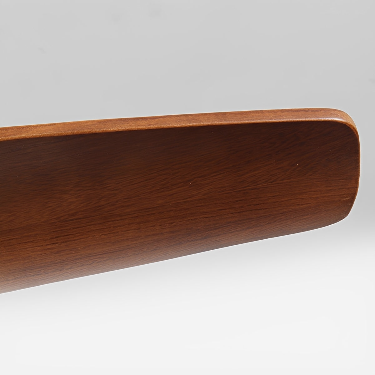Sculptural Waterproof Modern Wood Reverse Outdoor Ceiling Fan