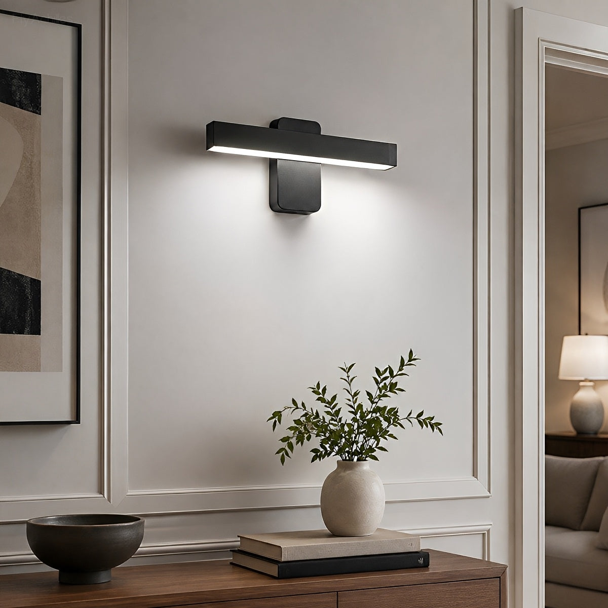 350° Rotatable RGB Linear LED Outdoor Wall Light