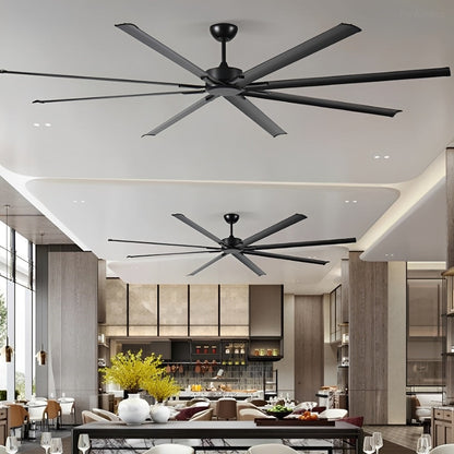 Large Modern Industrial DC Motor Oversized Commercial Ceiling Fan
