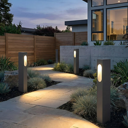 Modern Waterproof Rectangular COB Outdoor Lawn Landscape Lighting