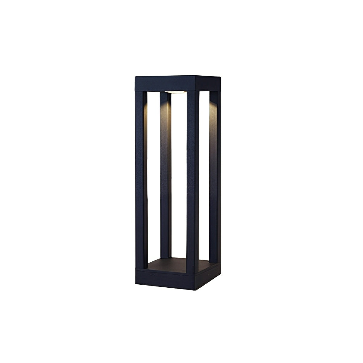 Modern Waterproof Square Column Outdoor LED Bollard Pathway Lights