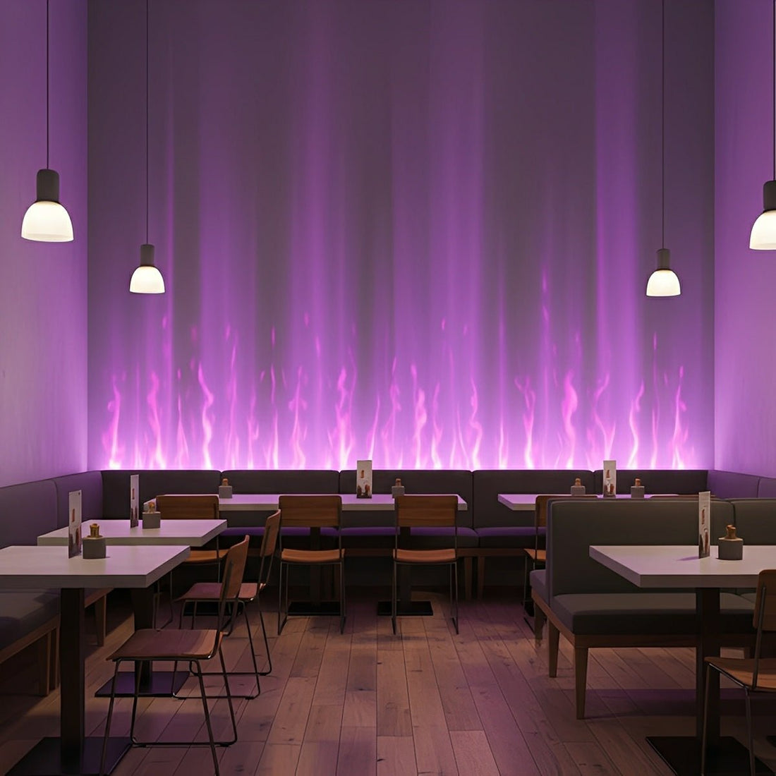 3D Dynamic LED Water Waves Wall Washer Light Ambient Lighting - Flyachilles