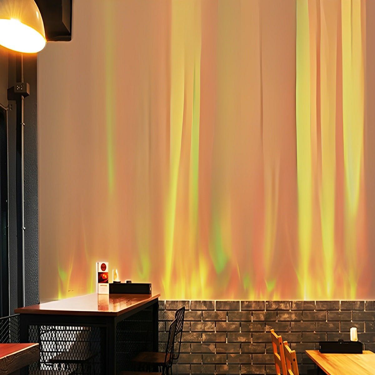 3D Dynamic LED Water Waves Wall Washer Light Ambient Lighting - Flyachilles