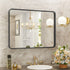 40"×30" Modern Farmhouse Bathroom Vanity Mirror Wall Mirror - Flyachilles