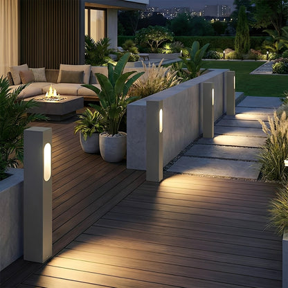 Modern Waterproof Rectangular COB Outdoor Lawn Landscape Lighting