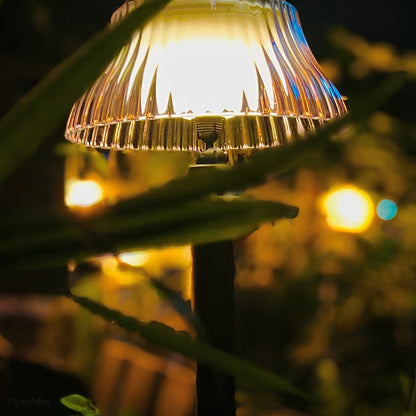 Waterproof Solar Mushroom Shade Outdoor Pathway Light