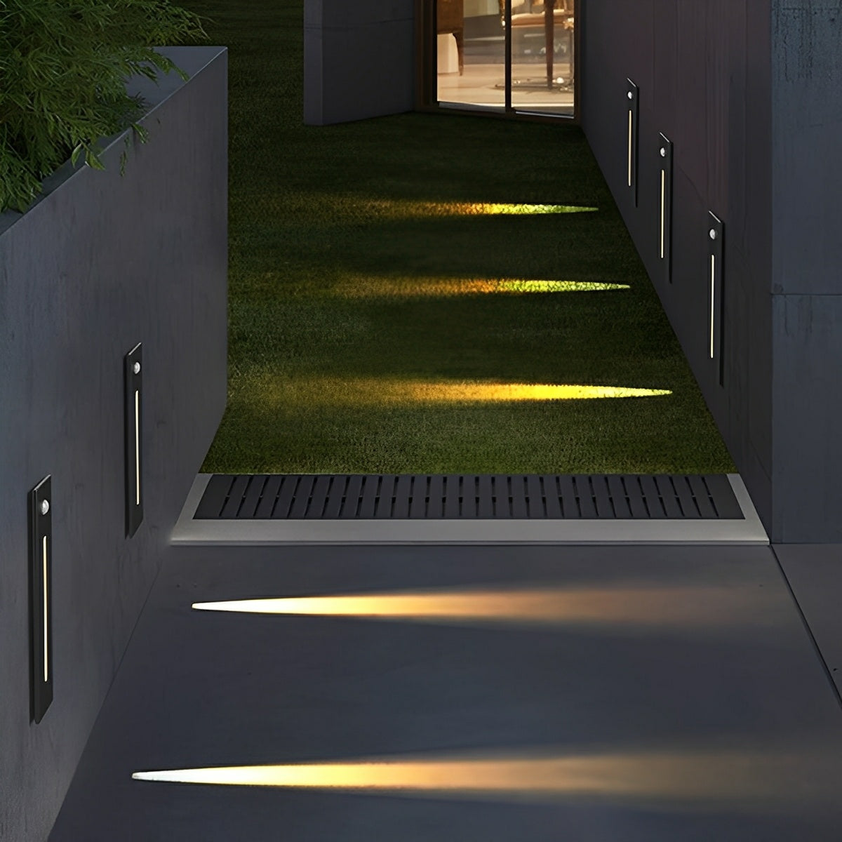 Waterproof Rectangle LED Waterproof Recessed Modern Foot Lights Step Lights