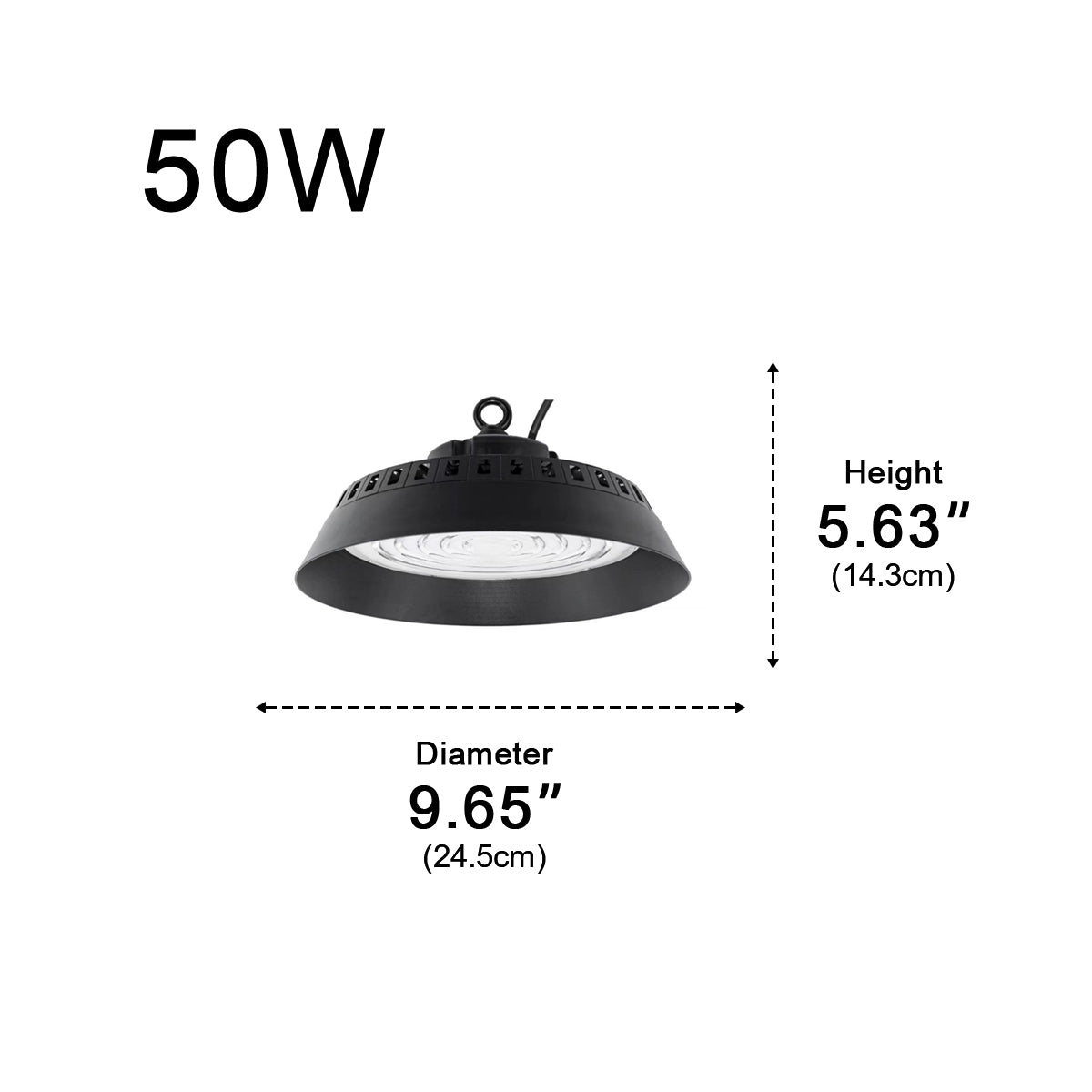 UFO Dish Outdoor Waterproof Super Bright High Power LED Floodlight Barn Light
