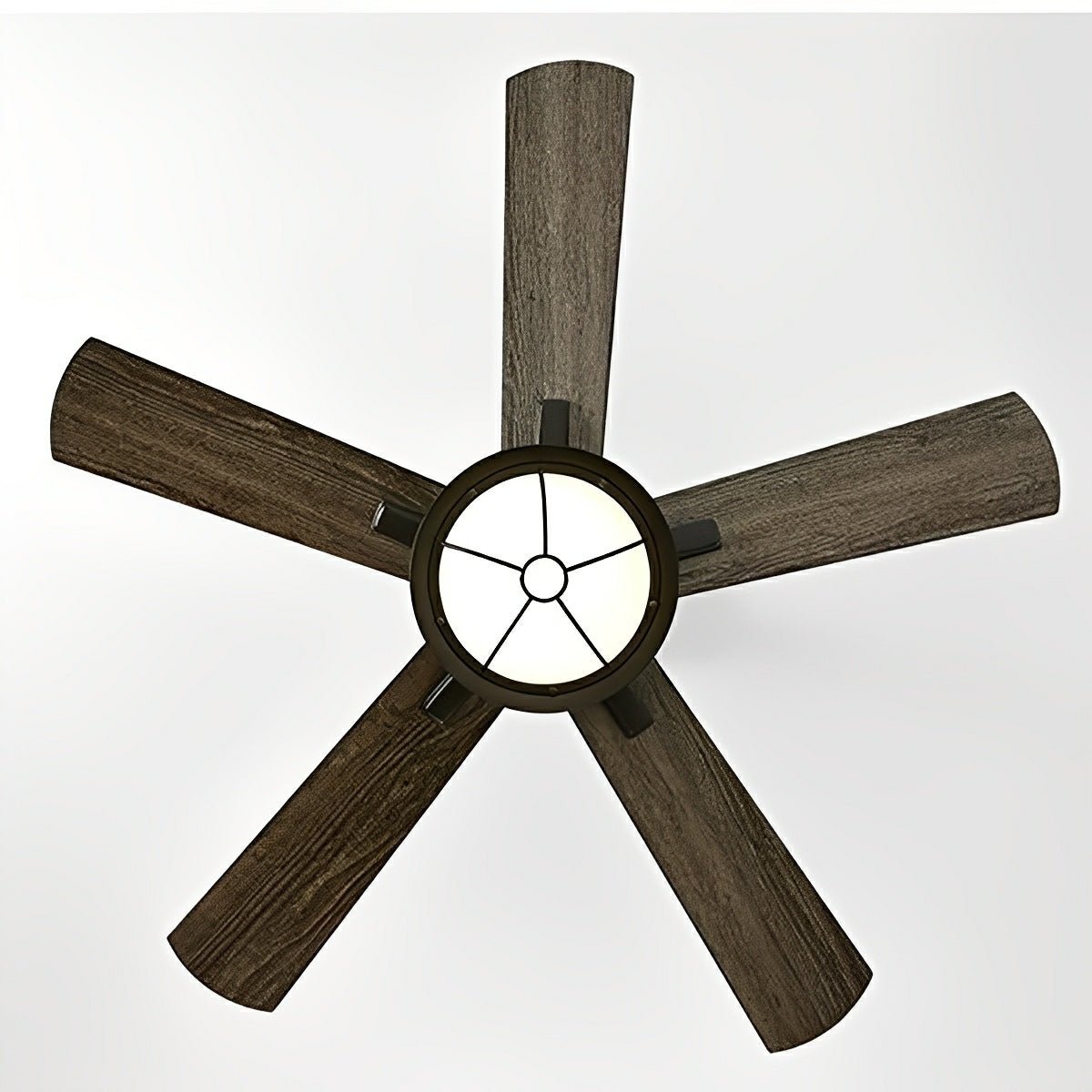 52" Classic Outdoor DC Motor Reverse Ceiling Fan Light - Flyachilles