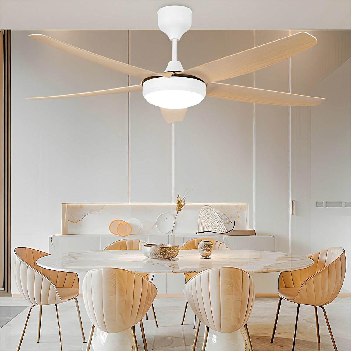 52″ Modern Minimalist Ceiling Fan - Flyachilles