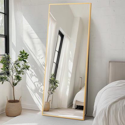 71"x26" Large Full Body Floor Mirror Standing Wall Mirror - Flyachilles