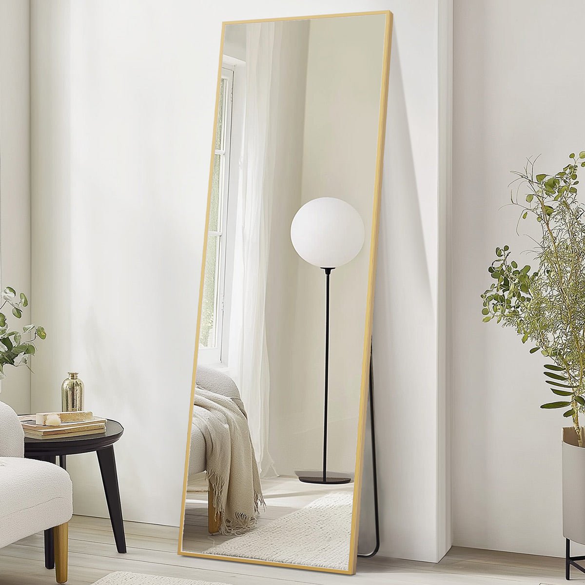 71"x26" Large Full Body Floor Mirror Standing Wall Mirror - Flyachilles
