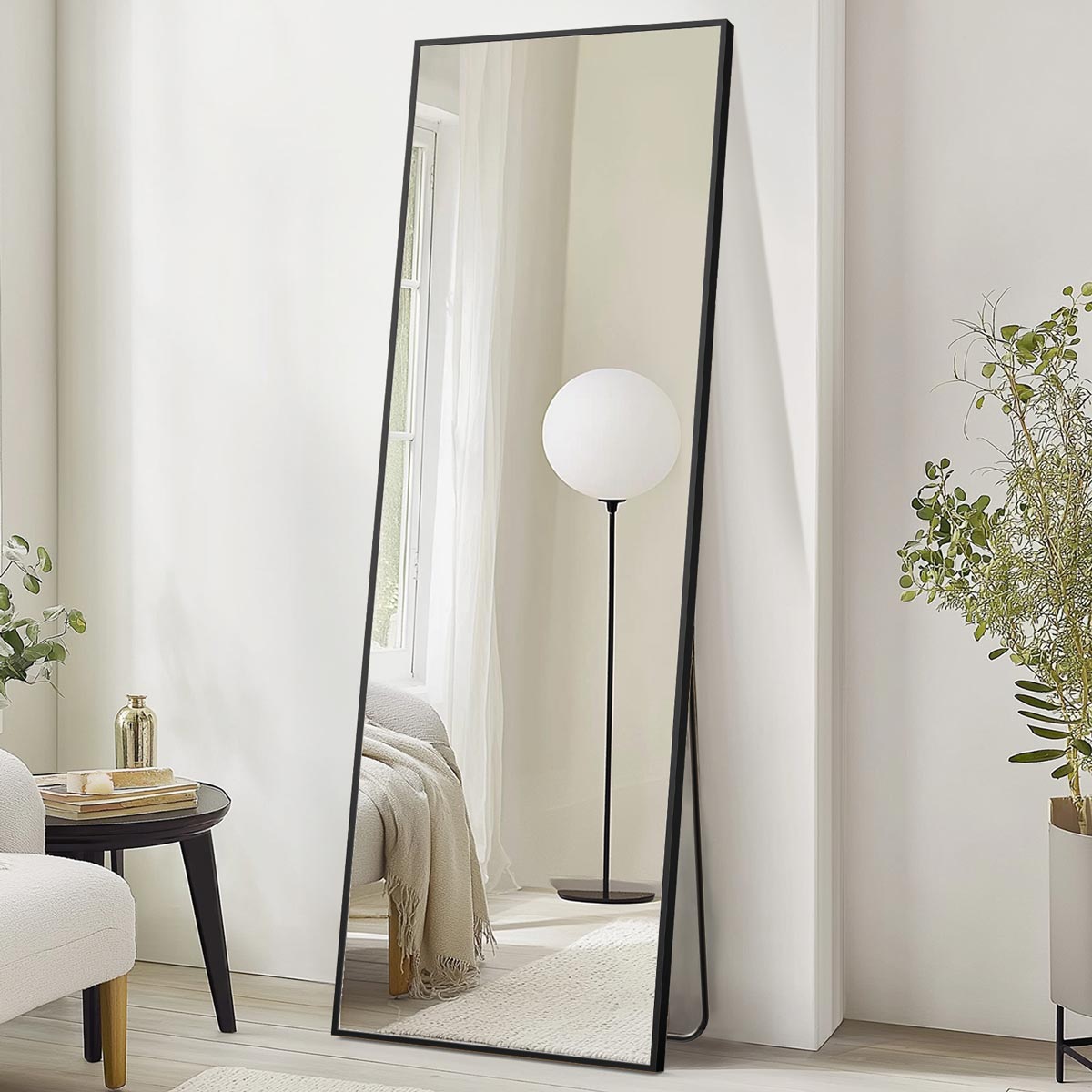 71"x26" Large Full Body Floor Mirror Standing Wall Mirror - Flyachilles