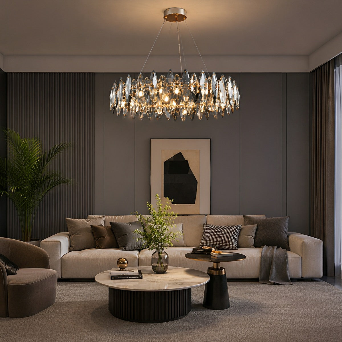 Luxury LED lighting Crystal Chandelier