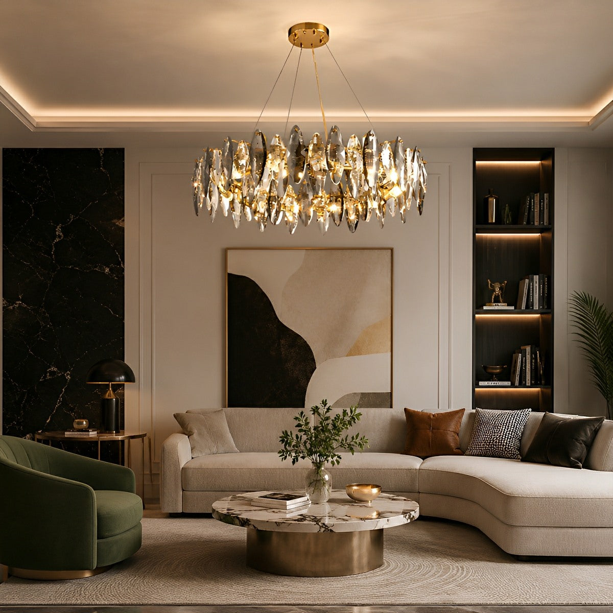 Luxury LED lighting Crystal Chandelier