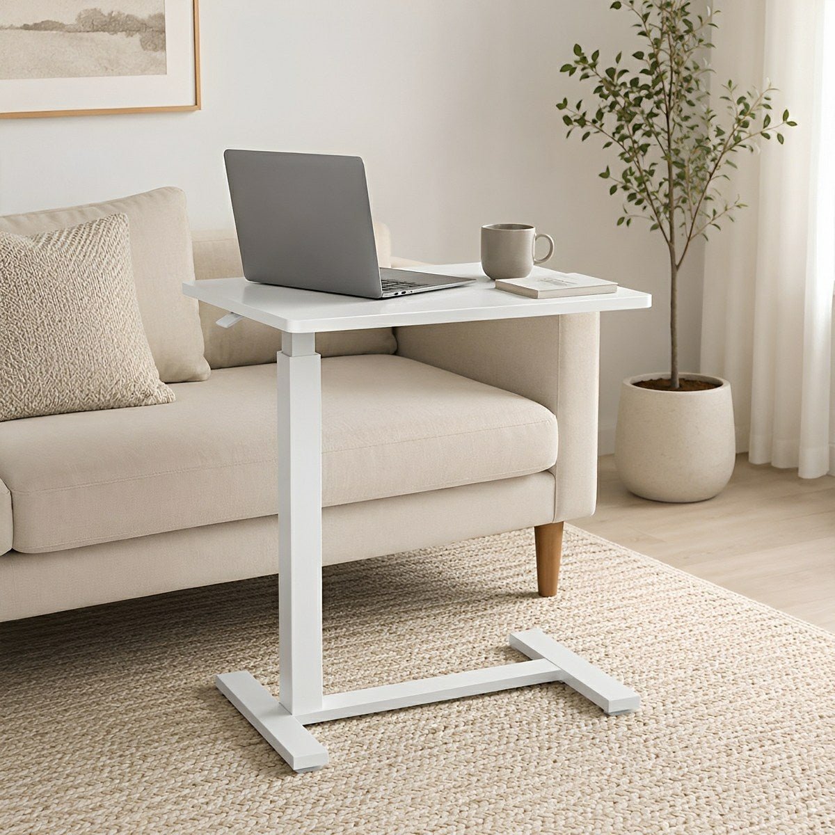 Adjustable Mobile Bed Table – Standing &amp; Laptop - Flyachilles