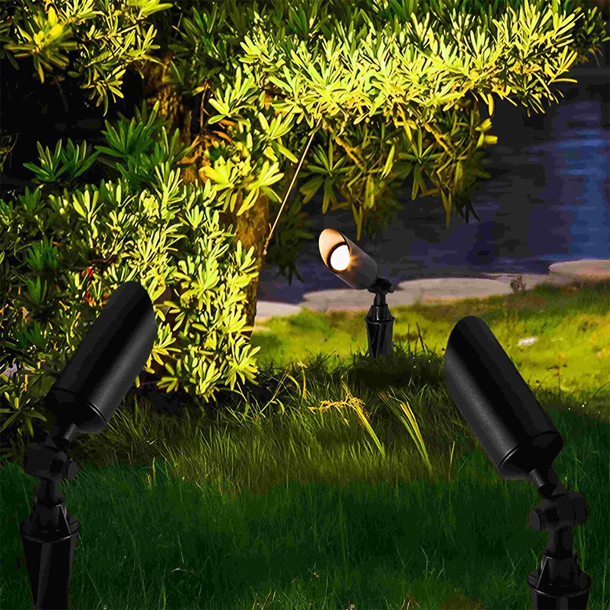 Aluminum Waterproof IP65 Lamp Lawn Spotlight Outdoor Lighting Garden Spot Light - Flyachilles