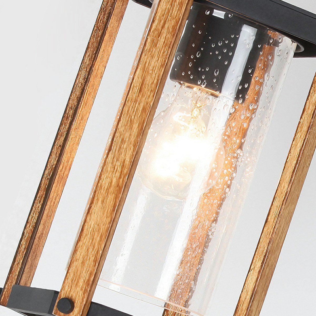 Classic Round Coach Lamps LED Outdoor Pathway Post Lights - Flyachilles