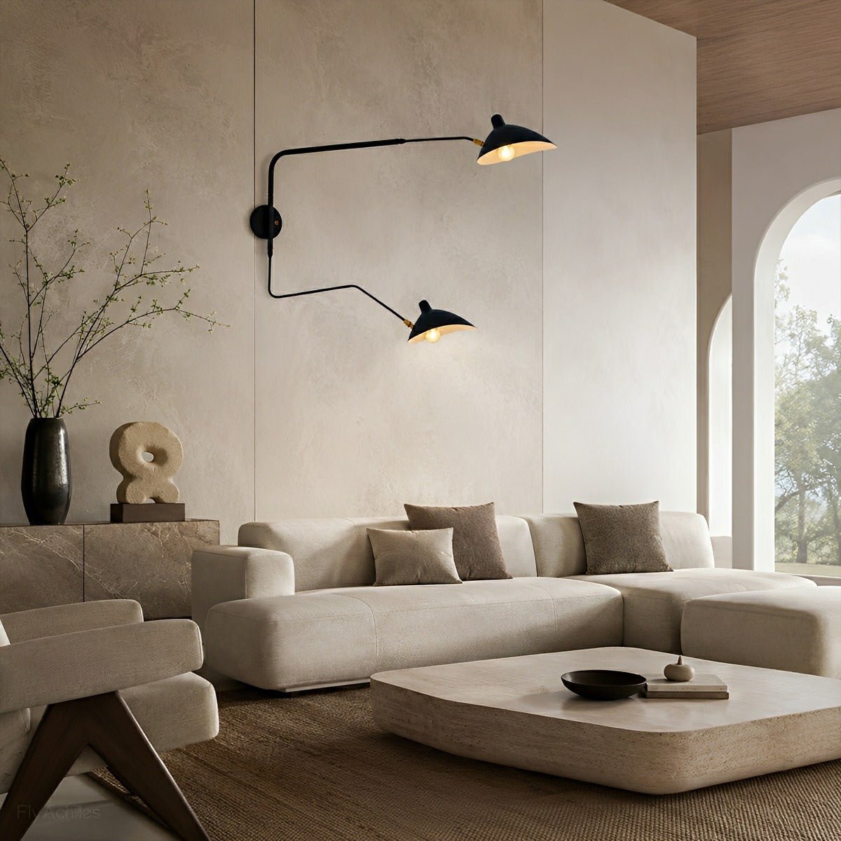 Creative Adjustable Iron Industrial Swing Arm Wall Lamp Wall Sconce Lighting - Flyachilles