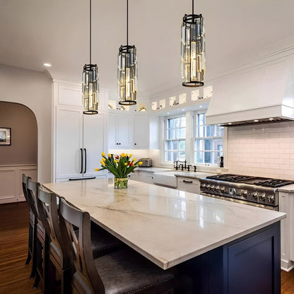 Creative Iron Crystal Glass Chandelier Pendant Lights Ceiling Lamp - Flyachilles