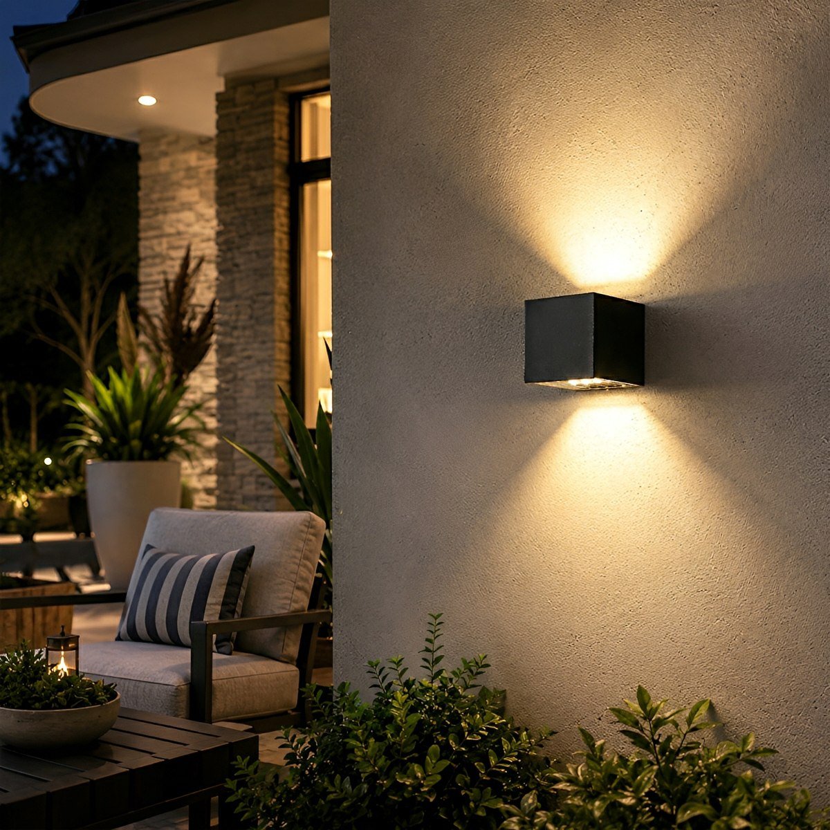 Creative Outdoor Waterproof Nordic Style Up Down Wall Lights - Flyachilles