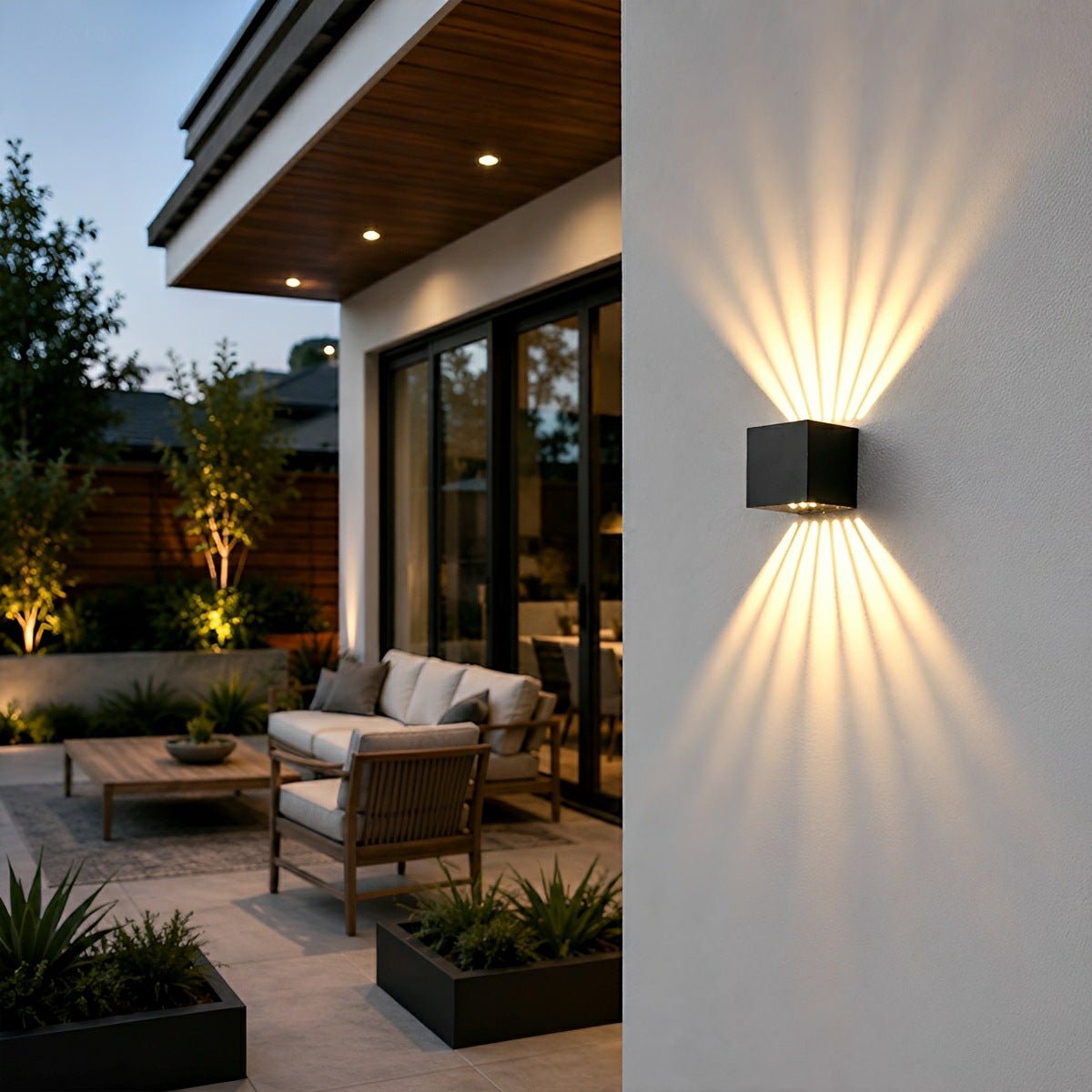Creative Outdoor Waterproof Nordic Style Up Down Wall Lights - Flyachilles