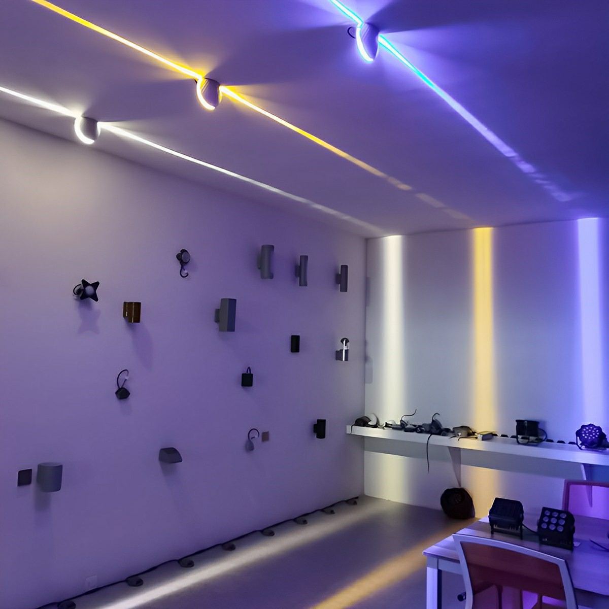 Cyberpunk LED Wall Light Beam Light - Flyachilles